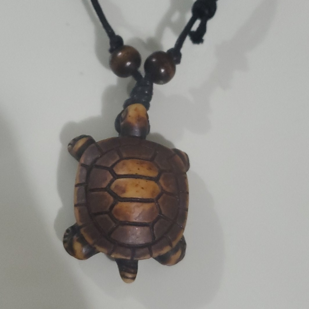 Handmade turle necklace
